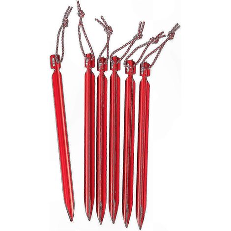 Piquets de tente renforcés 2025, kit de camping extérieur, sardines solides pour sol dur, lot de fixation premium (1/5)