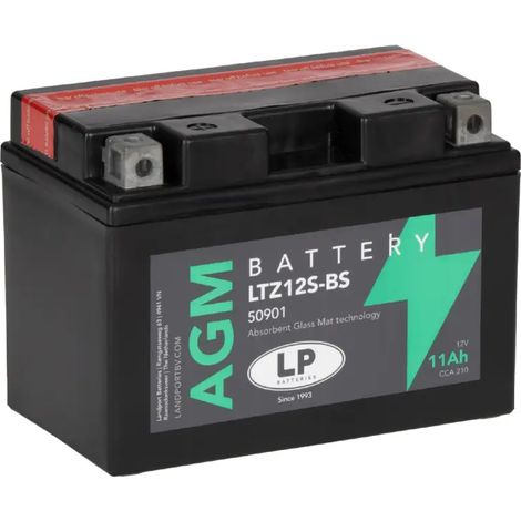 Batería de Moto 11Ah 12V LP LTZ12S-BS (1/2)