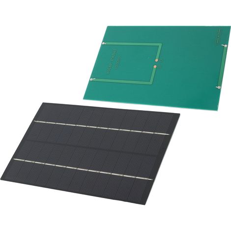 Panneau Solaire 4.2W 12V 200x130mm à Haut Rendement, Chargeur Énergétique pour Téléphone Portable (0-350mA) (1/5)