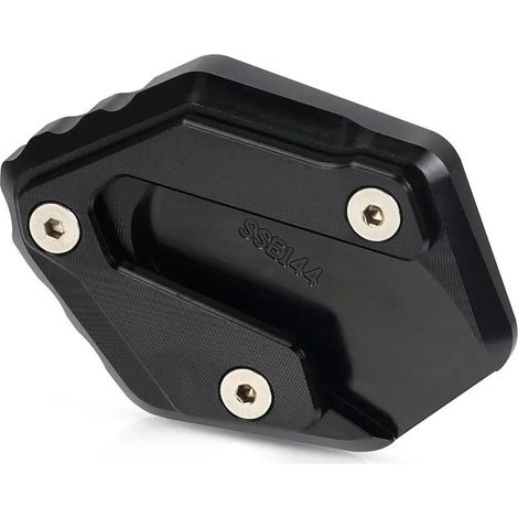 (Noir) Compatible avec YAMAHA MT-07 XSR700 FZ07 Tracer 700 7 GT R7 MT07 YZFR7 Extension de béquille latérale, support de béquille agrandissant maxpower (1/4)