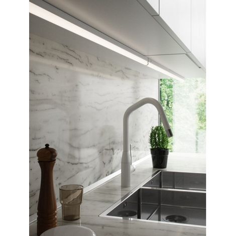 RENTON 110 Réglette Plastique Blanc LED integrée 2700K - Nordlux 47806101