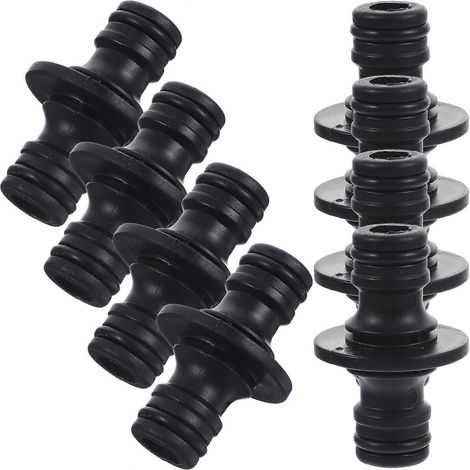 Adaptateurs de tuyau d'arrosage à connexion rapide pour raccords de tuyau d'arrosage, 25 pièces, noir (1/5)