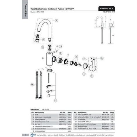 Ideal Standard Luftsprudler, M22x1, B960294AA, Chrom , B960294AA