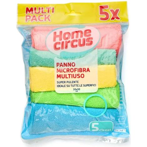 Panno Microfibra 30x30 5pz