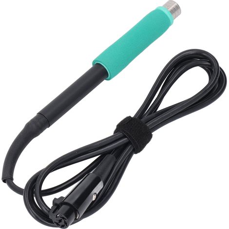 Poignée de fer à souder 6 broches, interface ergonomique douce résistante à la chaleur, outil de soudage pour station de fer à souder 24V (1/5)