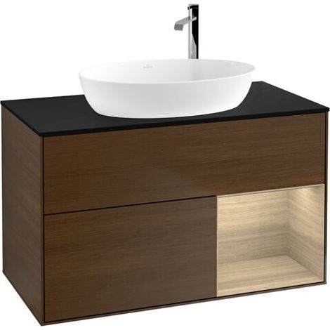 Villeroy & Boch G902PCGN Meuble sous lavabo Finion G90 (1/2)