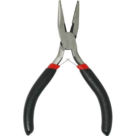 Dapetz ® 4.5 inch Mini Long Nose Plier Needle Plier Small Micro Precision Professional Jewelry Making Beading Hobby Craft Supplies Repair Wire Bending Tool (1/5)