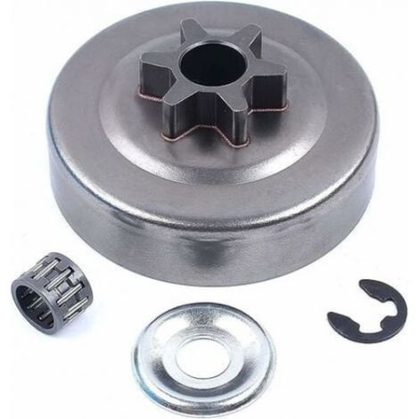 Kit accessoires de tronçonneuse, embrayage 3/8 pouce 6 dents, compatible Stihl MS180 017 018 021, rechange (1/5)