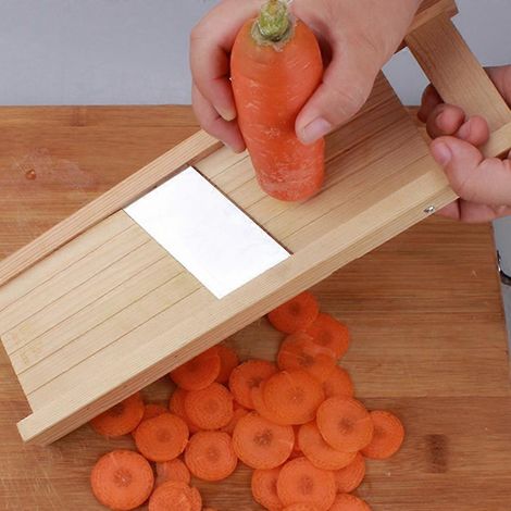 Râpe avec support pour légumes de cuisine, râpe à légumes avec support, utilisation pratique (1/4)