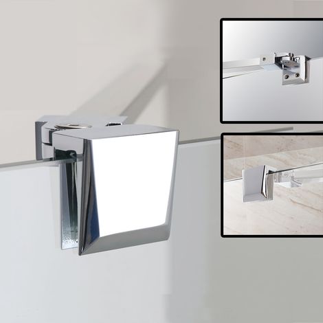 SONNI Stabilizzatore in acciaio inox SONNI 90cm Staffa a muro per pareti doccia Barra stabilizzatrice (1/5)