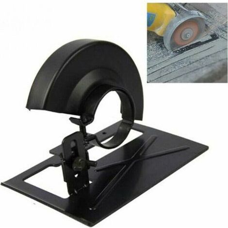 Support de meuleuse d’angle + carter de protection réglable 20-30 mm, pour travaux de menuiserie, outil de bricolage,SEMAket (1/4)