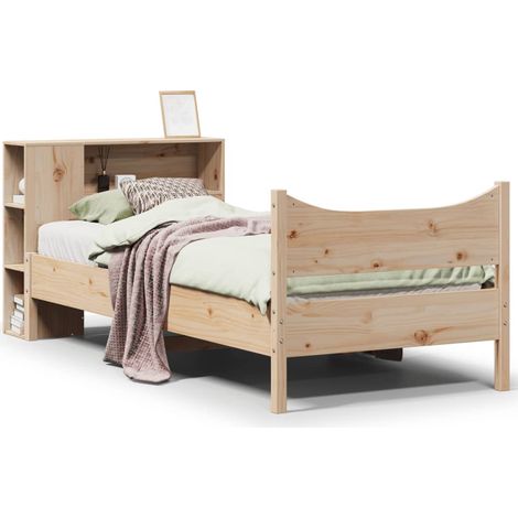Maison Exclusive - Giroletto senza Materasso 75x190 cm in Legno Massello di Pino