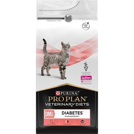 cibo che Purina Pro Veterinary Diets Feline DM per gatti diabetici - 1,5 kg (1/5)