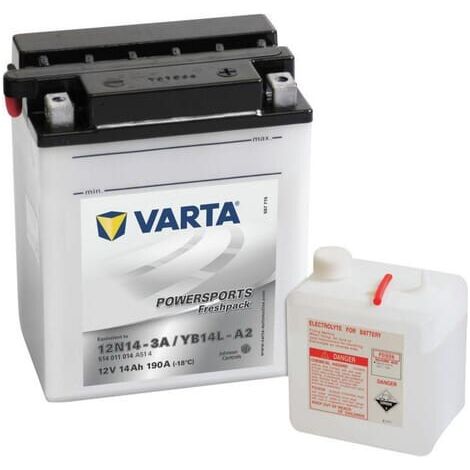 Batteria per Moto Powersports Freshpack YB14L-A2 Varta