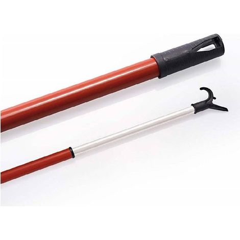 TRADE SHOP - Manico Telescopico Armadio Allungabile 85 A 150cm Asta Bastone Appendiabiti Estensibile - (1/2)
