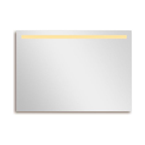 FugaFlow Eccelente Arredo 2.0 Miroir salle de bains 100x70cm avec éclairage LED supérieur avec interrupteur capteur