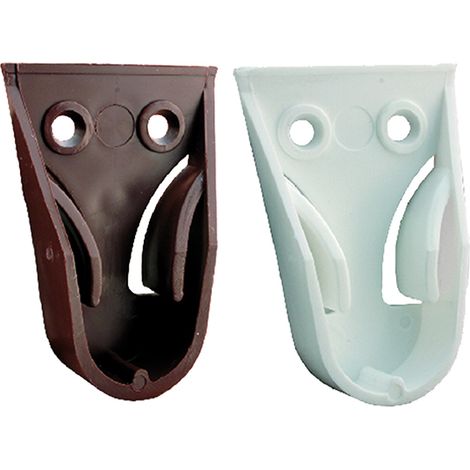 250PZ REGGITUBO PER TUBO TONDO bianco codice 308400