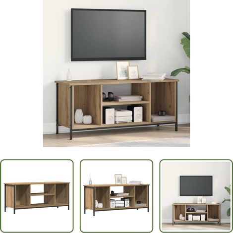 TV-Schrank Eiche - TV-Schränk Artisan-Eiche 102 x 35 x 45 cm Holzwerkstoff (1/5)