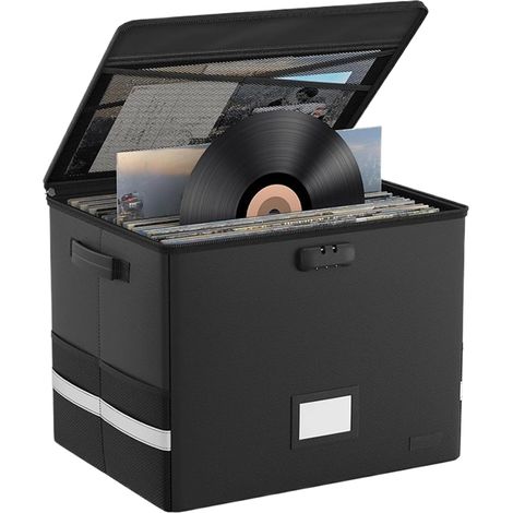 Boîte de Stockage pour Disques - Résistante Au Feu Et À L'eau Organisateur (1/5)