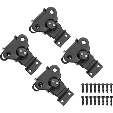 2.8x2.56" Verrou Papillon À Ressort, 4Pcs Verrou Papillon En Acier (1/5)