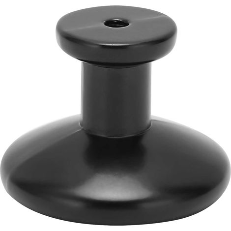 Maniglia per mobile in lega di zinco nera, pomello moderno minimalista in stile americano, nero opaco, per armadi, porte di guardaroba, bagno, camera da letto.