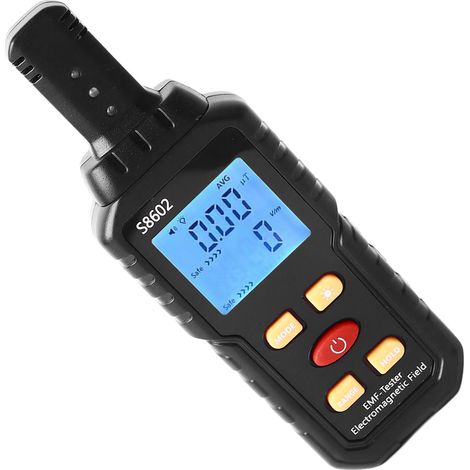 Détecteur de rayonnement électromagnétique haute précision multifonction mesure température champ magnétique et électrique compteur EMF (1/5)