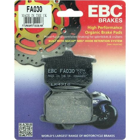 Pastillas de freno EBC FA030 (1/2)