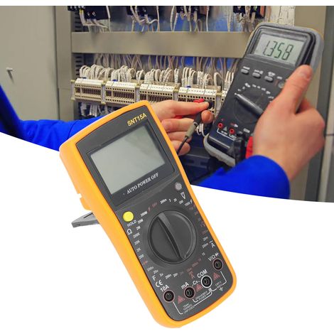 SNT15A tragbares digitales Multimeter, 1000V DC oder 750V AC Voltmeter, für Elektriker und Fachleute. (1/5)