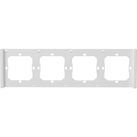 Rahmen für M5 80 Schalter, Vierfach, 4-fach, Sonoff M5-4C-80-FW (weiß)