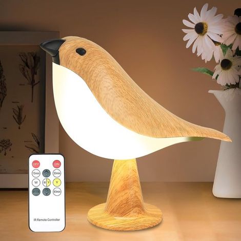 Lampada da tavolo wireless con controllo touch e timer, dimmerabile (3 colori, 3000-6000 K), ricaricabile con batteria da 2600 mAh, luce notturna ideale per camera da letto e cameretta dei bambini. (1/5)