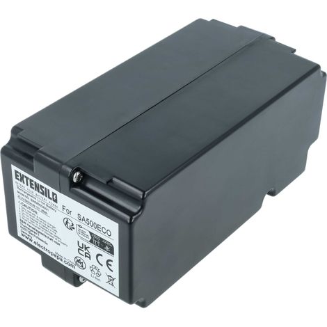 EXTENSILO Batterie compatible avec Grizzly MR 400, MR 1200, MR 1000, R800 Easy, MR 600 tondeuse (6,4Ah, 25,2V, Li-ion)