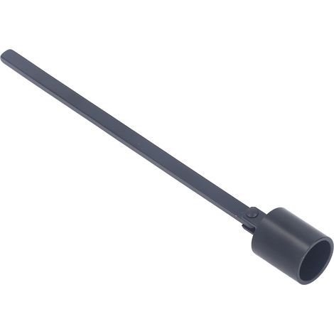 Éteignoir à bougie noir en acier inoxydable à long manche pour éteindre la flamme en toute sécurité. (1/5)
