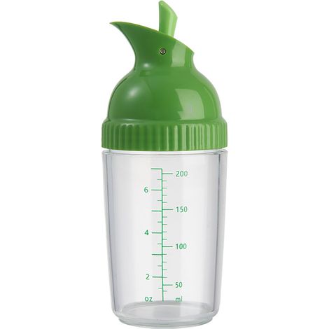 Vêtue à salade Shaker, Dispensateur de vinaigrette à contenant avec Spout 200 ml (noir) (1/5)