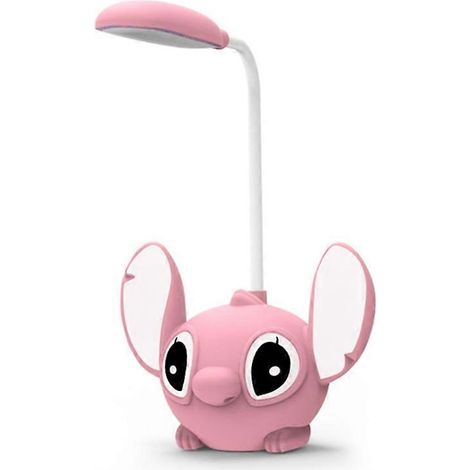 Lampe de bureau LED Aoger Disney Stitch avec taille-crayon intégré, pliable et rechargeable par USB. (1/5)