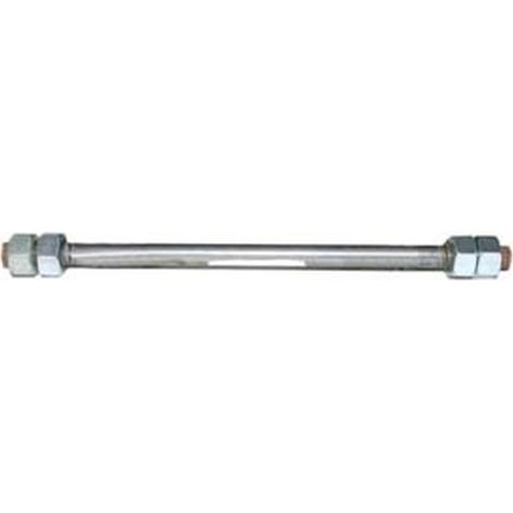 1PZ PERNO DI RICAMBIO PER MOZZO CARRIOLA -  mm.12x210 (per 106597 200387 237345 252591)