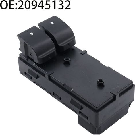 20945132 Pièces automobiles Interrupteur de bouton de levage de vitre, convient pour Chevrolet Silverado 2007-2019, commande le levage de la vitre électrique, interrupteur principal côté conducteur.