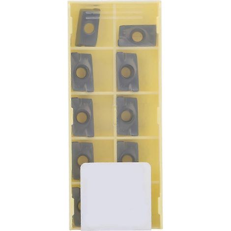10 plaquettes de coupe en carbure pour tour CNC, 1,8 cm, APMT1605PEERXM LF6018 (1/5)
