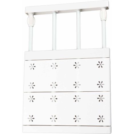 Séparateur de placard extensible, 30-40 cm, pour organisation de rangement sans perçage (1/5)