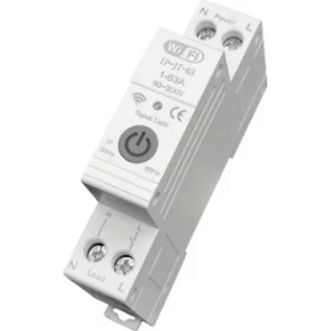 Tuya WiFi Smart Circuit Breaker mit Wiedereinschalttimer für (1/5)