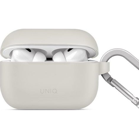 AirPods Pro 2 Hülle Uniq Vencer Silikon Grau (1/5)