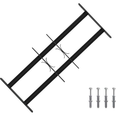 vidaXL Griglia di Sicurezza per Finestre con 2 Traverse 3 pcs