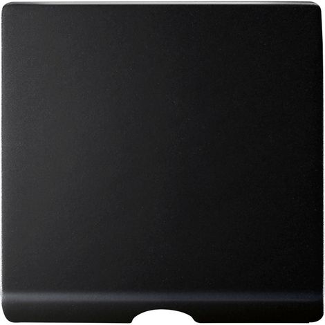 Simon 82 Concept Tapa salida cable / pulsador de tirador negro mate SIMON 8200051-098 (1/2)
