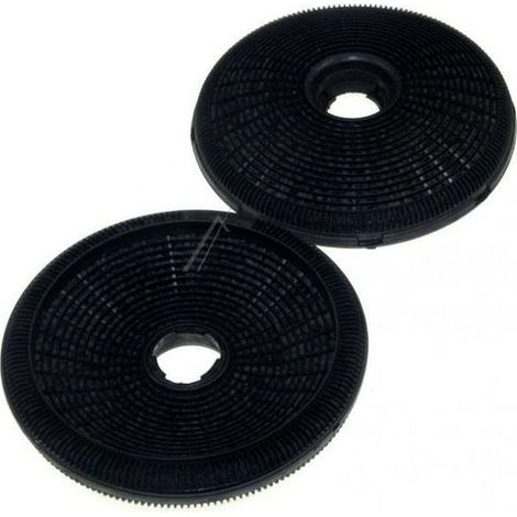 Electrolux – Filtre à charbon pour hotte – Lot de 2 – Diamètre 19 cm – Épaisseur 4,1 cm – ECFB02 (1/5)