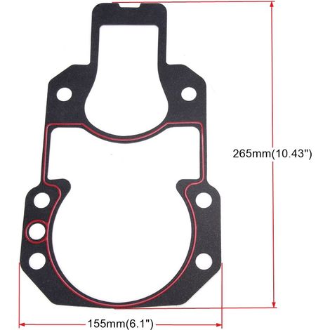 Reparatursatz für Marine-Wasserpumpen 27-94996Q2 94996T2 für Mercury Marine-Außenmotor 27-64818A2 (1/4)