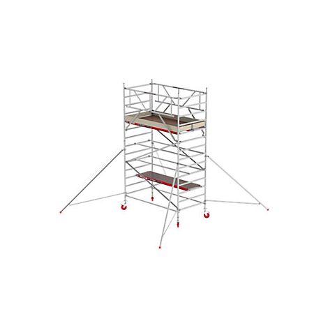 Altrex Fahrgerüst RS Tower 42 Aluminium mit Holz-Plattform 5,20m AH 1,35x1,85m
