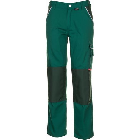 Spodnie robocze Canvas 320 zielony/zielony rozmiar 24 (1/5)