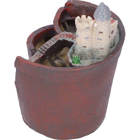 Pot de fleurs miniature en résine pour plantes succulentes, décoration intérieure (1/5)