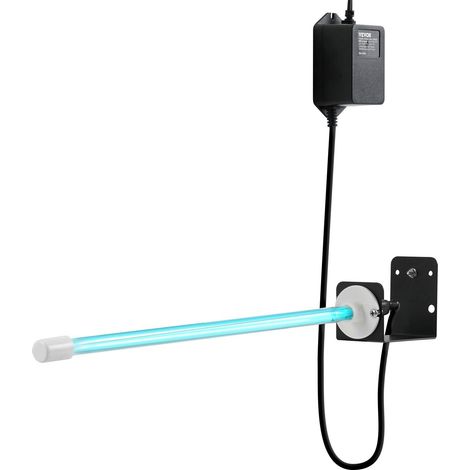 Purificateur d'air HVAC 25W 17 pouces avec lumière UV UVC et filtre à air pour nettoyage des conduits de climatisation (1/5)