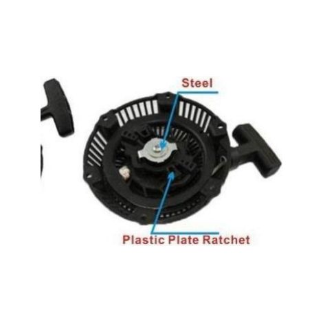 Manuelle Zugplatte kompatibel mit Mitsubishi GM82 Nylon-Ratschenstarter, Modell KS02060AD, einfaches Starten