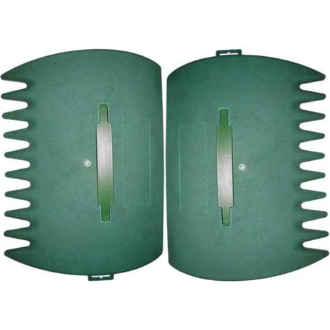 Ramasseur de feuilles, pelle à feuilles de noisetier manuelle en 2 parties, ramassage rapide des feuilles mortes, pelle à feuilles pour jardin et cour (1/5)
